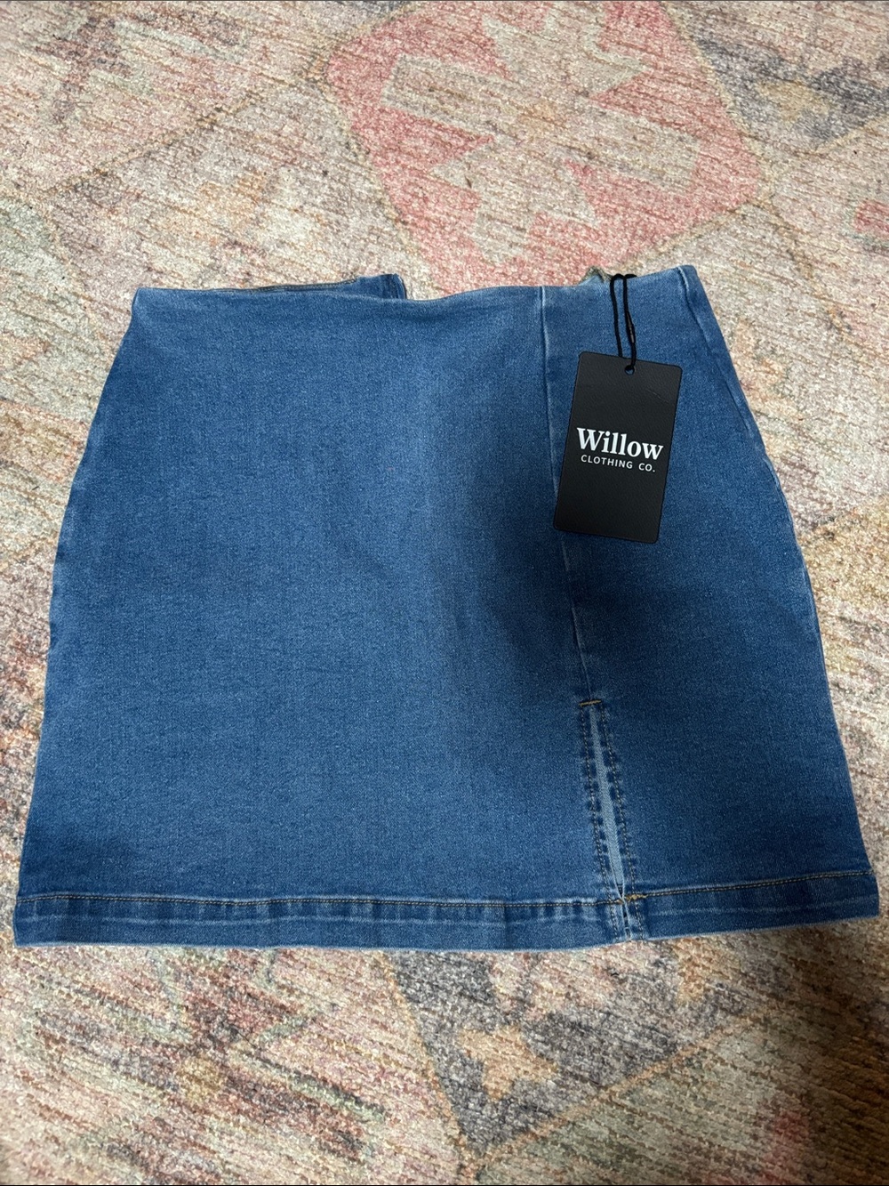 Denim Mini Skirt